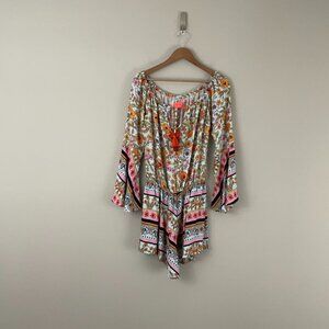 Maaji Everyday Light Calix Floral Romper Size Large